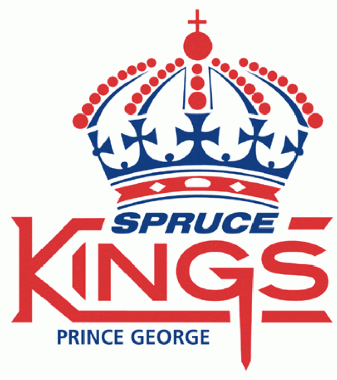 Prince George Spruce Kings 2003-Pres Primary Logo iron on heat transfer...